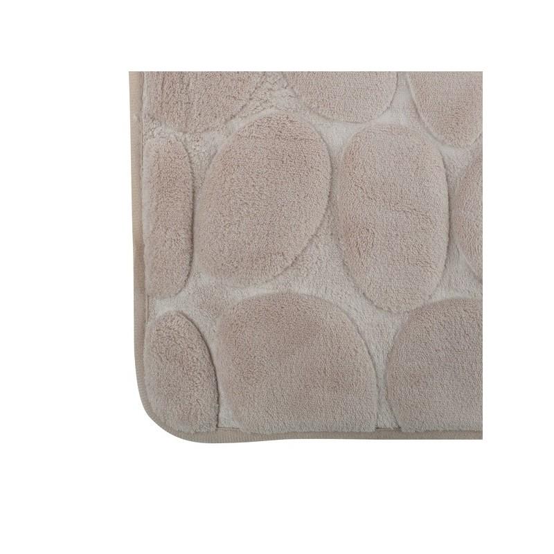 Spirella Tapis De Bain Microfibre PEBBLE 50x80cm Beige MSV