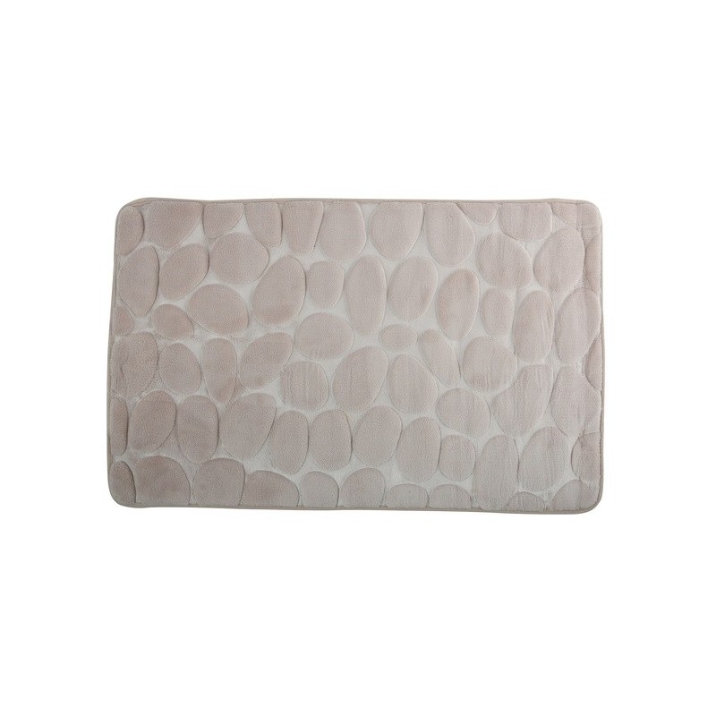 spirella Tapis de bain Microfibre PEBBLE 50x80cm Beige MSV