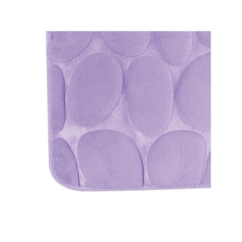 Spirella Tapis De Bain Microfibre PEBBLE 50x80cm Lavande MSV