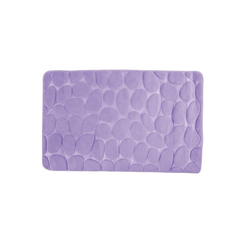 spirella Tapis de bain Microfibre PEBBLE 50x80cm Lavande MSV
