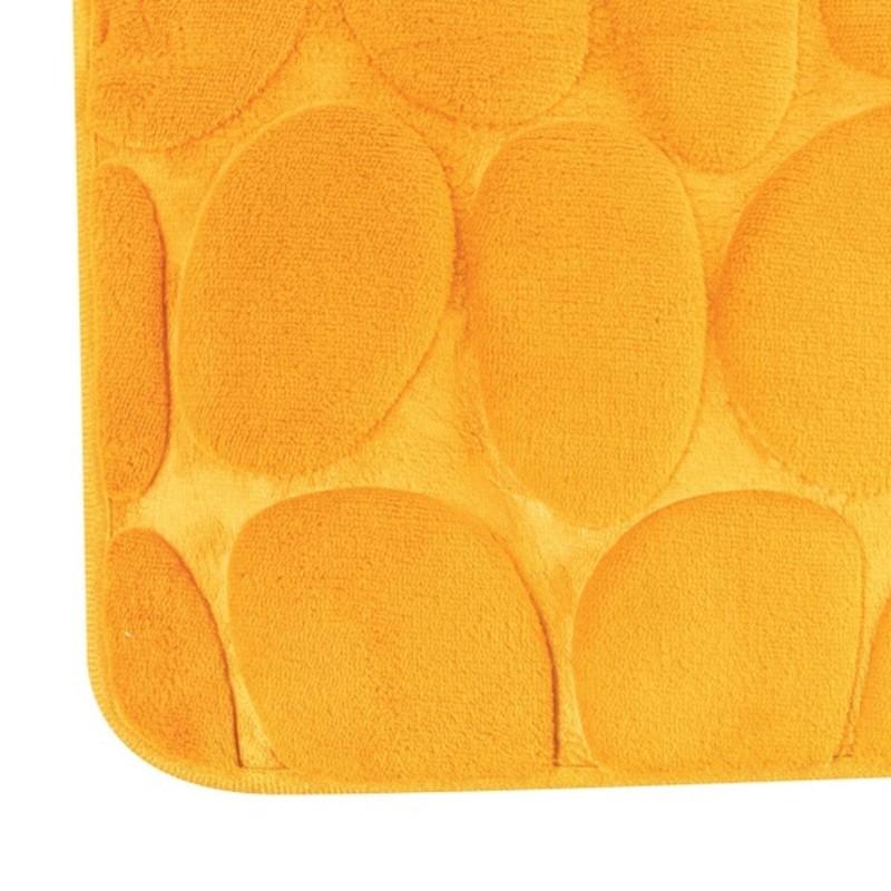 Spirella Tapis De Bain Microfibre PEBBLE 50x80cm Safran MSV