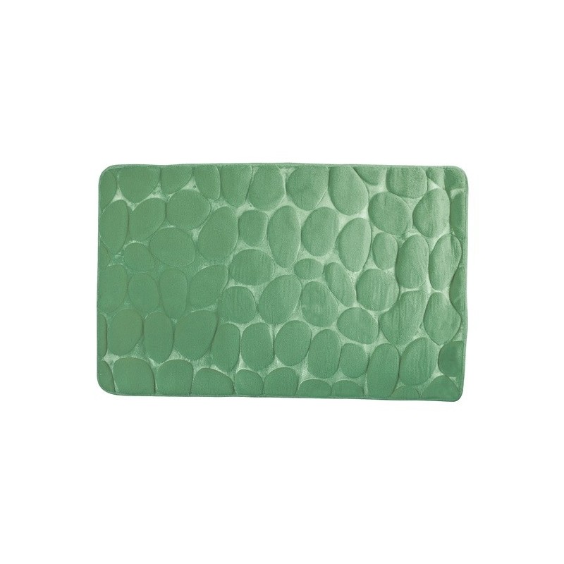 spirella Tapis de bain Microfibre PEBBLE 50x80cm Vert Basil MSV