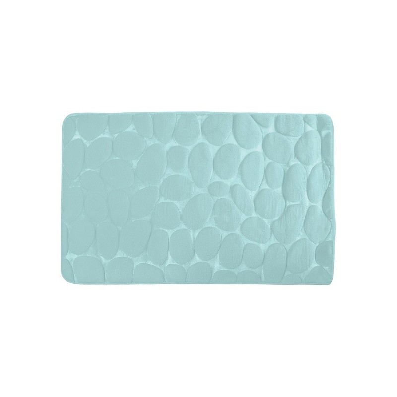 spirella Tapis de bain Microfibre PEBBLE 50x80cm Vert pastel MSV