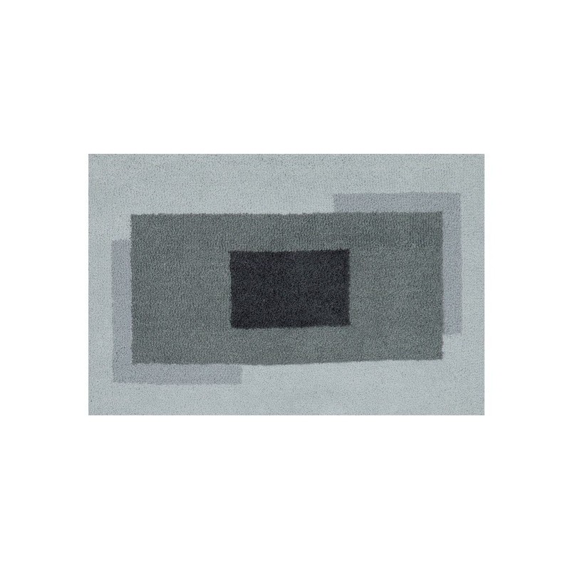 spirella Tapis de bain Polyester ANELA 60x90cm Gris Spirella