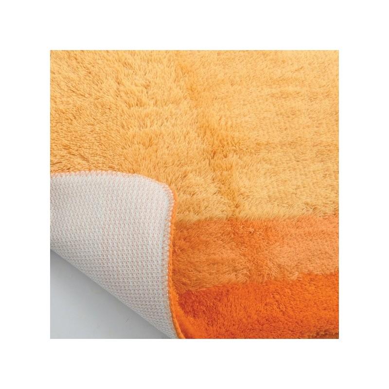 Spirella Tapis De Bain Polyester BALANCE 70x120cm Orange Spirella