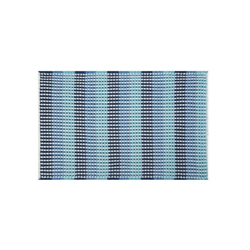 spirella Tapis de bain Polyester CONE 50x80cm Bleu Spirella
