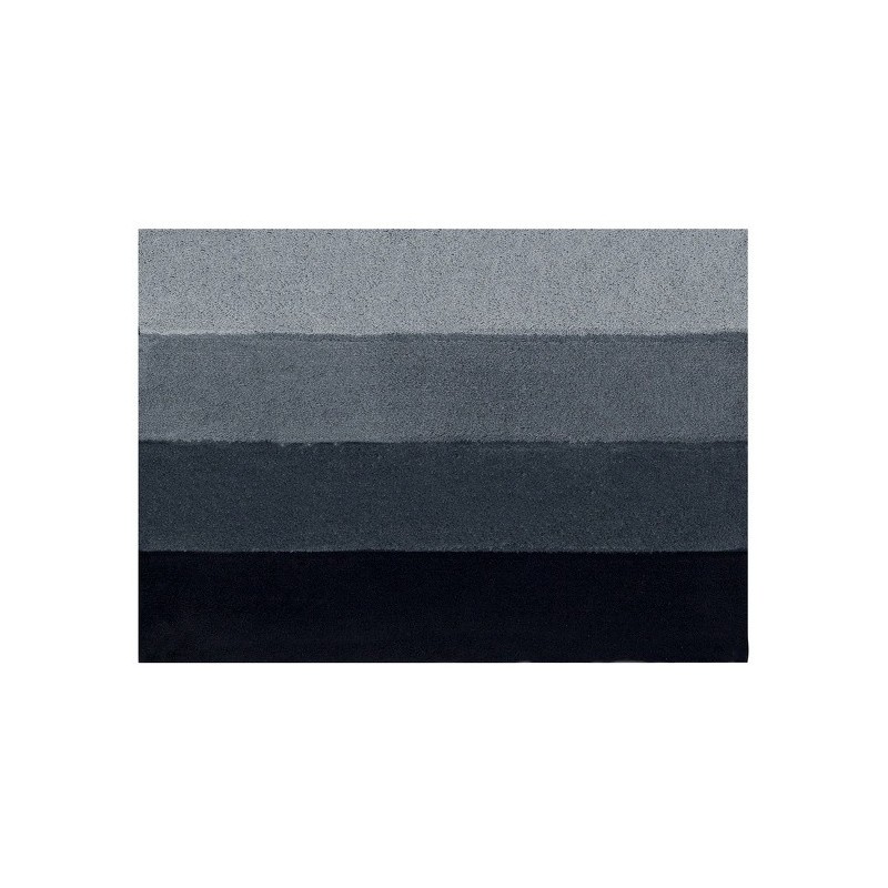 spirella Tapis de bain Polyester FOUR 55x65cm Gris Noir Spirella