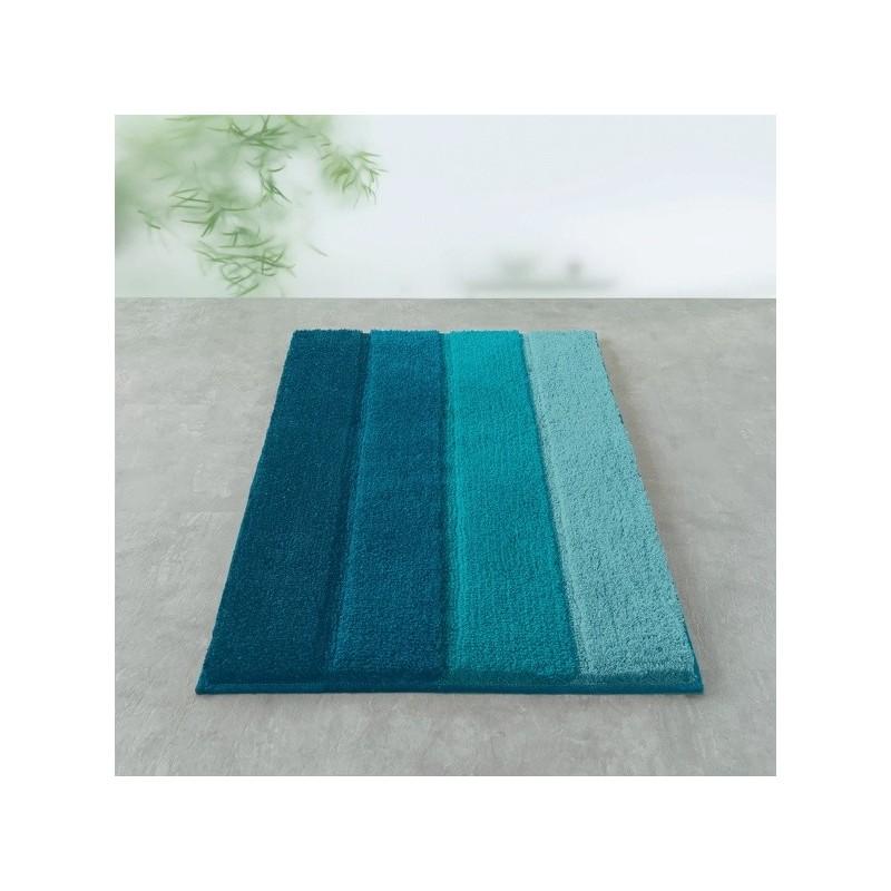 Spirella Tapis De Bain Polyester FOUR 60x90cm Petrol Spirella