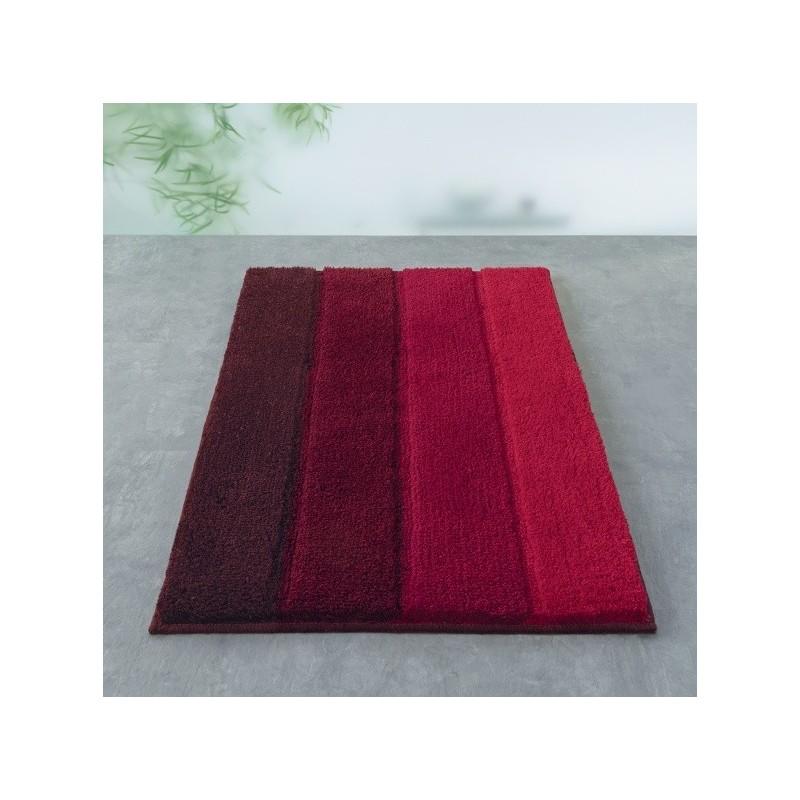 Spirella Tapis De Bain Polyester FOUR 60x90cm Rouge Spirella