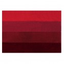 Spirella Tapis De Bain Polyester FOUR 60x90cm Rouge Spirella