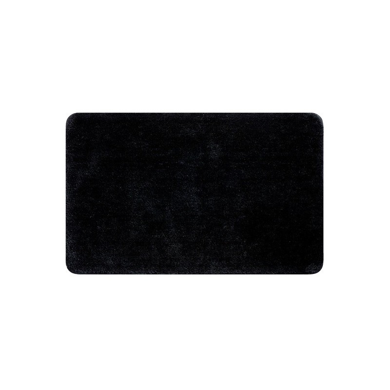 spirella Tapis de bain Polyester & Microfibre ROSARIO 50x80cm Noir Spirella