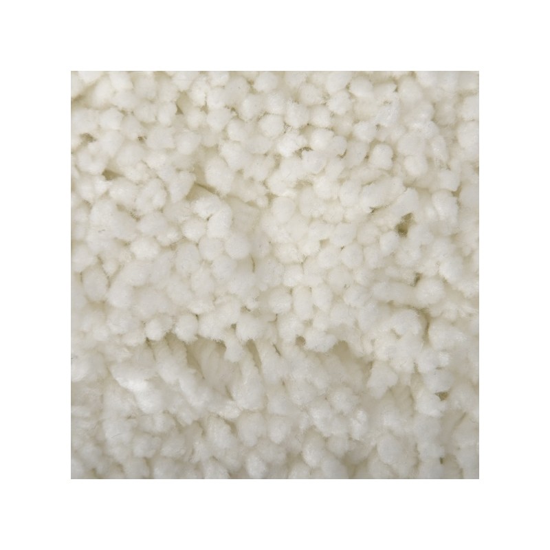 Spirella Tapis De Bain Rond Microfibre HIGHLAND Ø110cm Blanc Spirella
