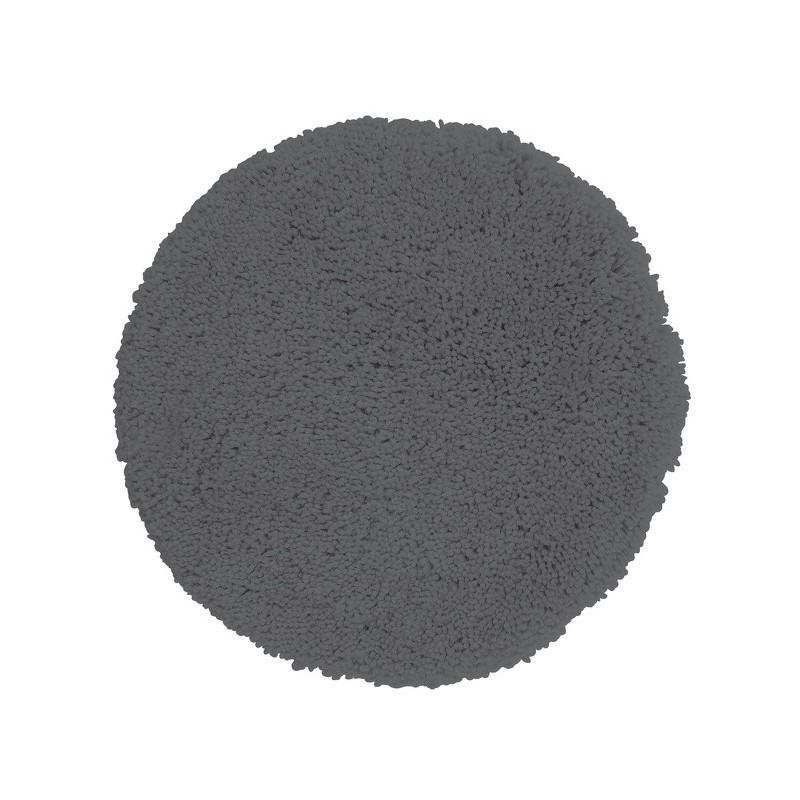 spirella Tapis de bain rond microfibre HIGHLAND Ø110cm Gris Granit Spirella