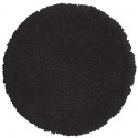 Spirella Tapis De Bain Rond Microfibre HIGHLAND Ø110cm Noir Spirella