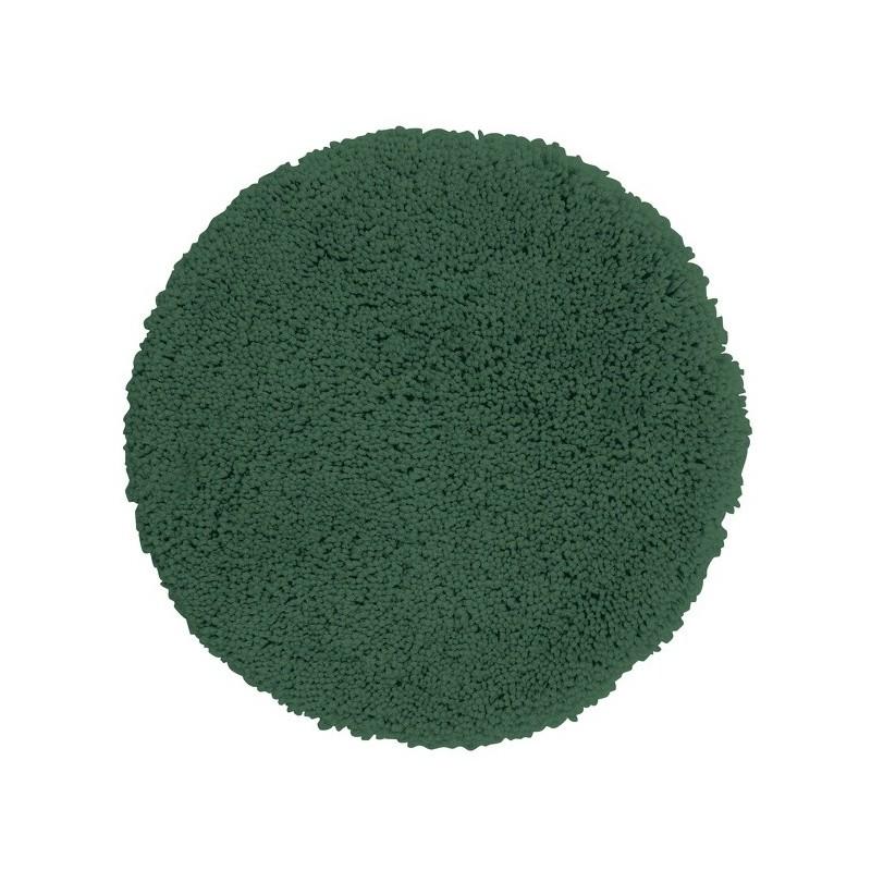 spirella Tapis de bain rond Microfibre HIGHLAND Ø60cm Vert Foncé Spirella
