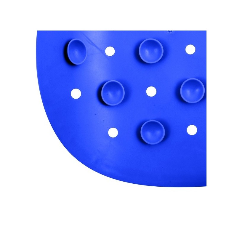 Spirella Tapis Fond De Baignoire Antidérapant Caoutchouc CLASS 36x65cm Bleu MSV