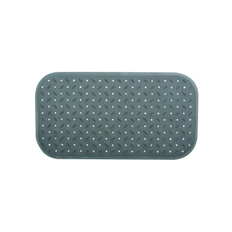 spirella tapis Fond de baignoire antidérapant Caoutchouc CLASS 36x65cm Gris MSV