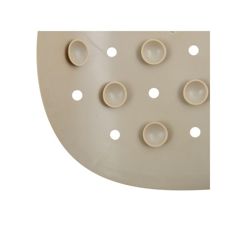 Spirella Tapis Fond De Baignoire Antidérapant Caoutchouc CLASS 36x76cm Beige MSV