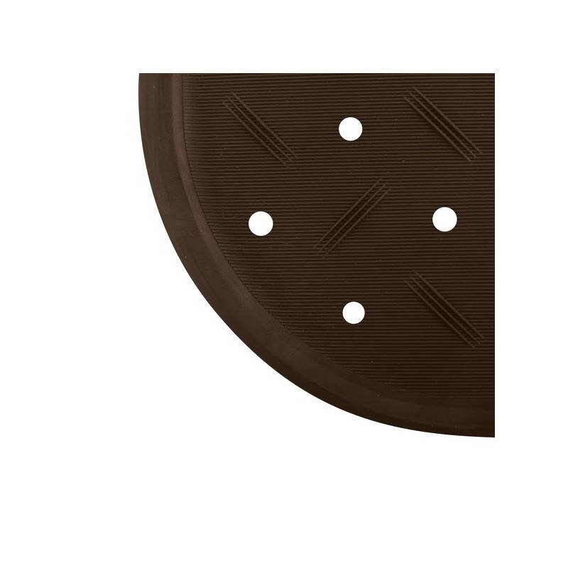 Spirella Tapis Fond De Baignoire Antidérapant Caoutchouc CLASS 36x76cm Chocolat MSV
