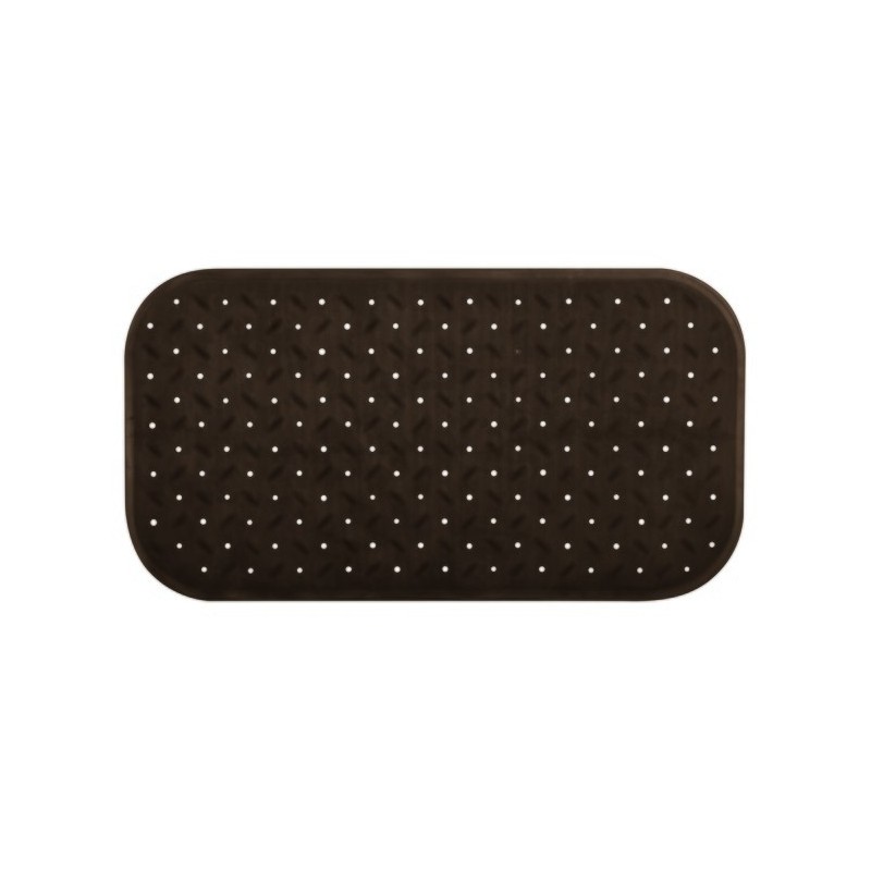 spirella Tapis Fond de baignoire antidérapant Caoutchouc CLASS 36x76cm Chocolat MSV