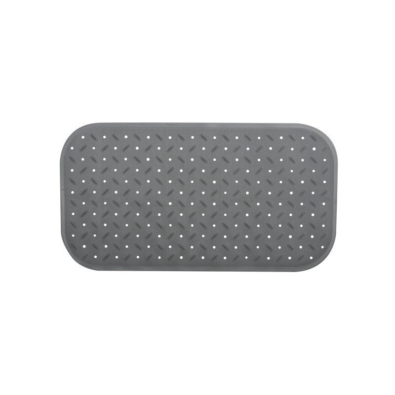 spirella Tapis Fond de baignoire antidérapant Caoutchouc CLASS 36x76cm Gris MSV