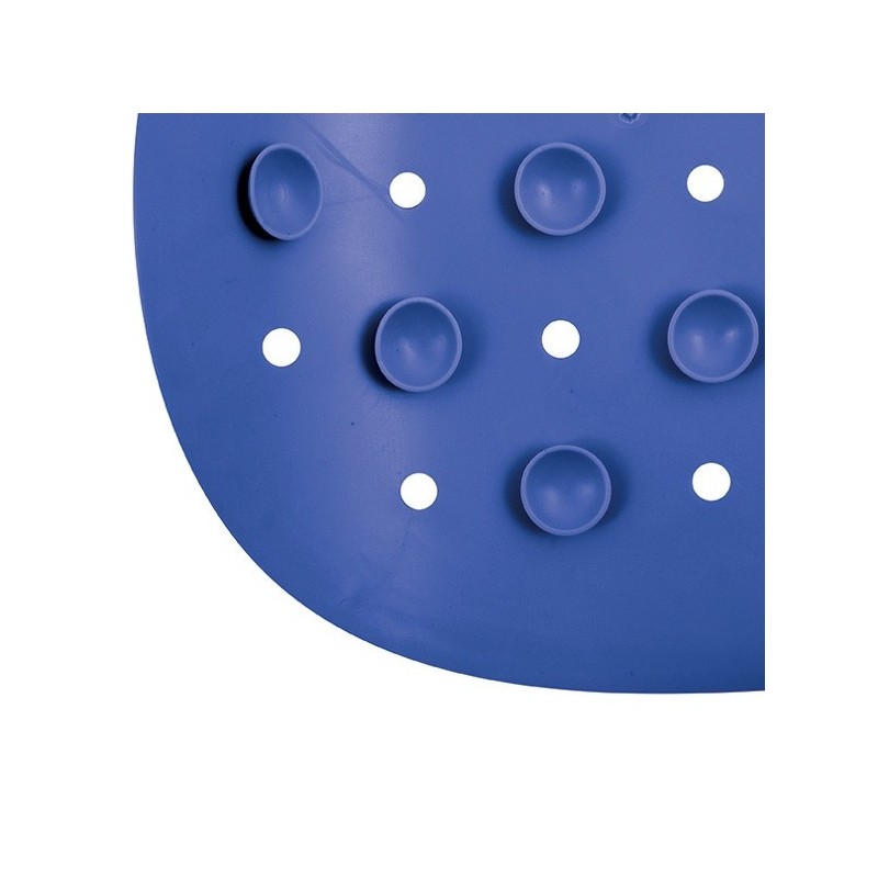 Spirella Tapis Fond De Baignoire Antidérapant Caoutchouc CLASS 36x97cm Bleu MSV