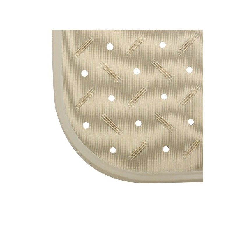 Spirella Tapis Fond De Baignoire Antidérapant Caoutchouc CLASS 36x97cm Beige MSV