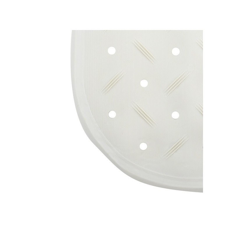 Spirella Tapis Fond De Baignoire Antidérapant Caoutchouc CLASS 36x97cm Blanc MSV