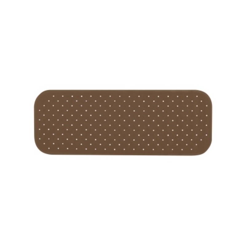 spirella Tapis Fond de baignoire antidérapant Caoutchouc CLASS 36x97cm Chocolat MSV