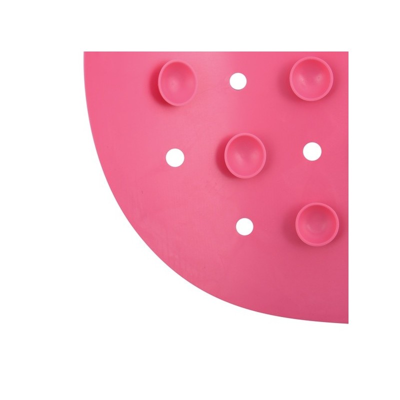 Spirella Tapis Fond De Baignoire Antidérapant Caoutchouc CLASS 36x97cm Fuschia MSV
