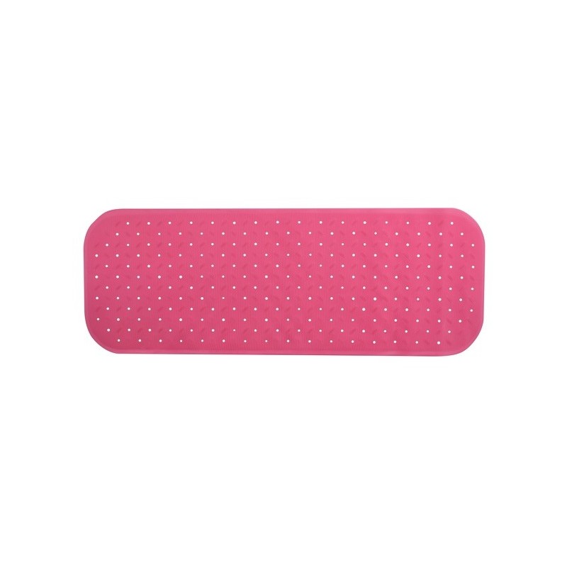 spirella Tapis Fond de baignoire antidérapant Caoutchouc CLASS 36x97cm Fuschia MSV