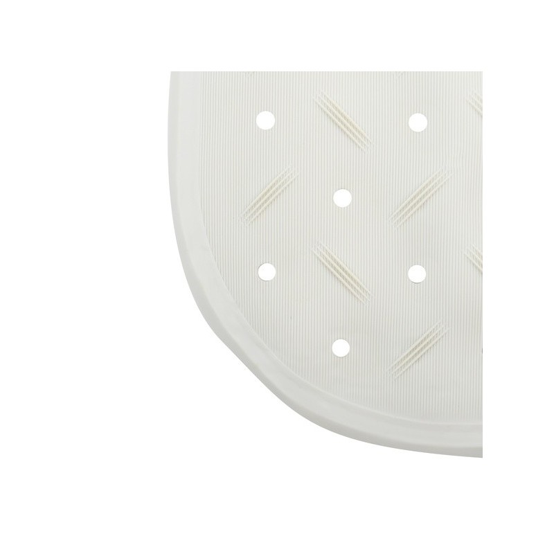 Spirella Tapis Fond De Baignoire Antidérapant Caoutchouc CLASS 36x76cm Blanc MSV