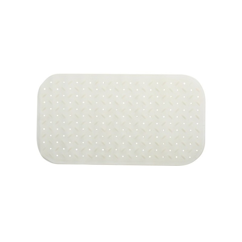 spirella Tapis Fond de baignoire antidérapant Caoutchouc CLASS 36x76cm Blanc MSV