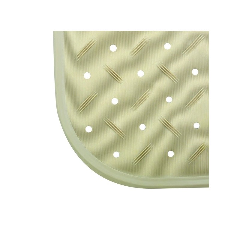 Spirella Tapis Fond De Baignoire Antidérapant Caoutchouc CLASS 36x65cm Beige MSV
