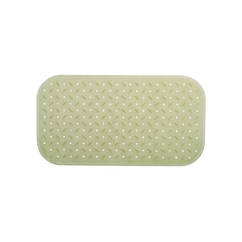 spirella tapis Fond de baignoire antidérapant Caoutchouc CLASS 36x65cm Beige MSV
