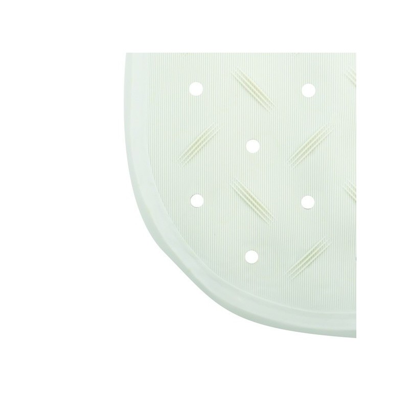 Spirella Tapis Fond De Baignoire Antidérapant Caoutchouc CLASS 36x65cm Blanc MSV