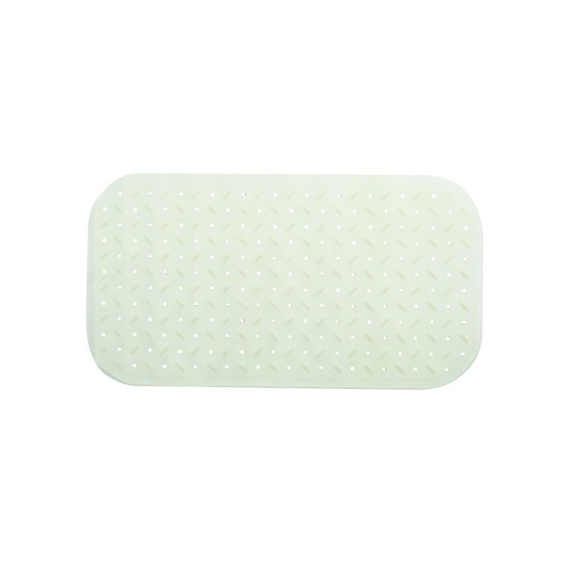spirella tapis Fond de baignoire antidérapant Caoutchouc CLASS 36x65cm Blanc MSV