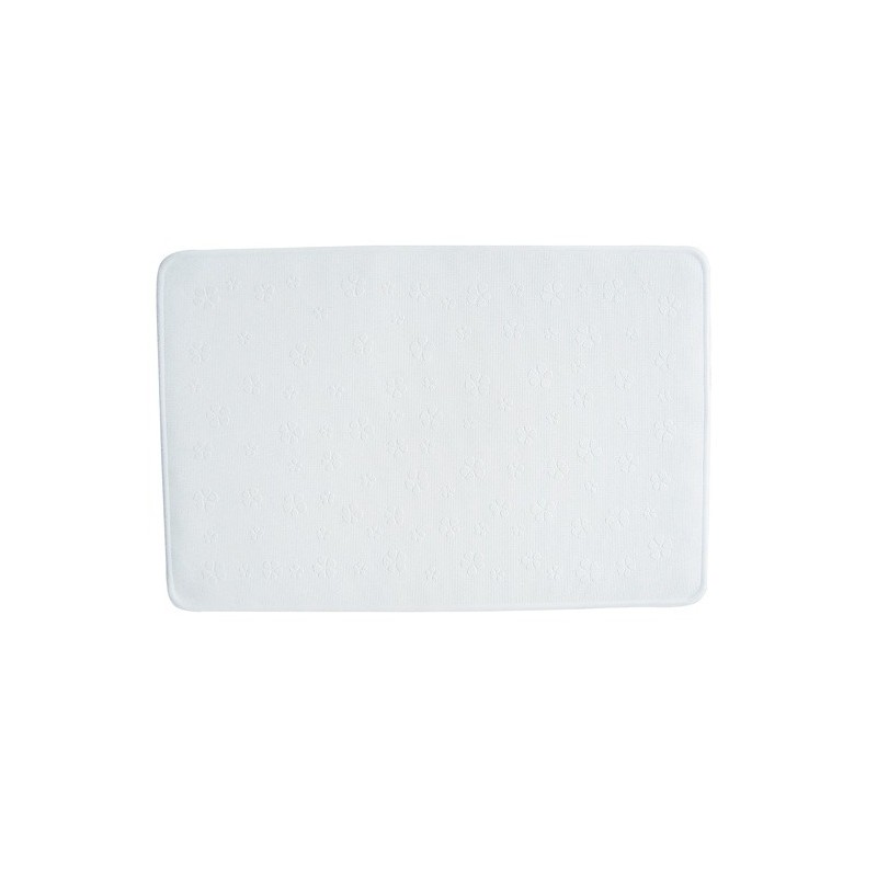 spirella Tapis Fond de baignoire Caoutchouc 35x53cm Blanc MSV