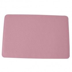 Spirella Tapis Fond De Baignoire Caoutchouc 35x74cm Rose MSV