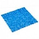 Spirella Tapis Fond De Baignoire PEBBLE 54x54cm Bleu Clair Spirella