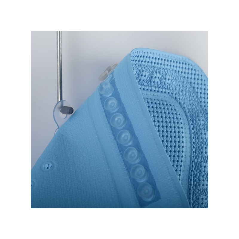Spirella Tapis Fond De Baignoire PVC ALASKA 71x36cm Bleu Bermuda Spirella
