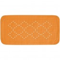 Spirella Tapis Fond De Baignoire PVC ALASKA 91x36cm Orange Spirella