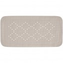 Spirella Tapis Fond De Baignoire PVC ALASKA 91x36cm Taupe Spirella