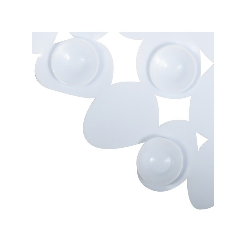 Spirella Tapis Fond De Baignoire PVC GALETS 35x68cm Blanc MSV