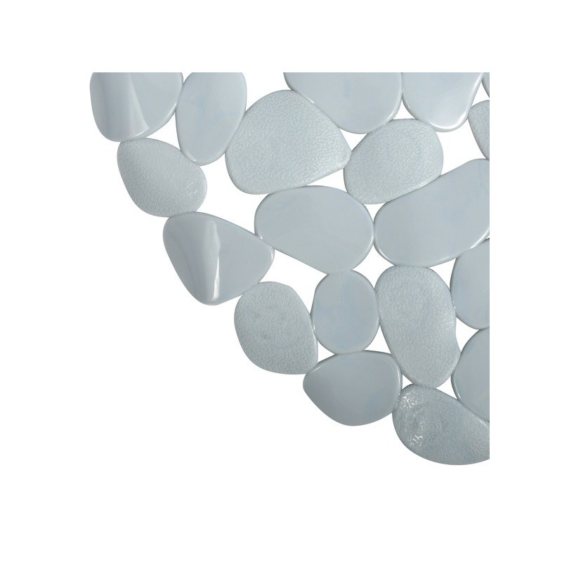 Spirella Tapis Fond De Baignoire Pvc GALETS 35x68cm Gris MSV