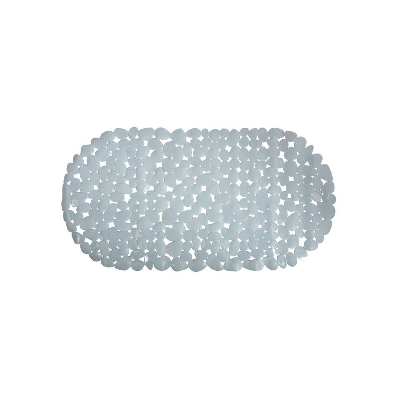spirella Tapis Fond de baignoire Pvc GALETS 35x68cm Gris MSV