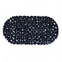 Spirella Tapis Fond De Baignoire PVC GALETS 35x68cm Noir MSV