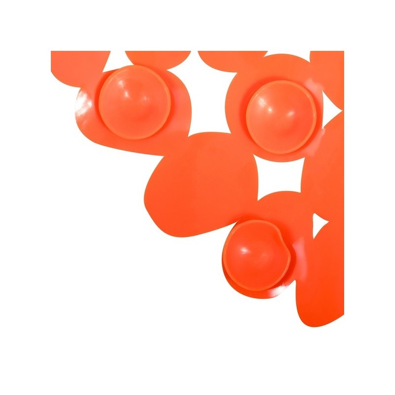 Spirella Tapis Fond De Baignoire PVC GALETS 35x68cm Orange MSV
