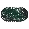 Spirella Tapis Fond De Baignoire PVC GALETS 35x68cm Vert Foncé MSV