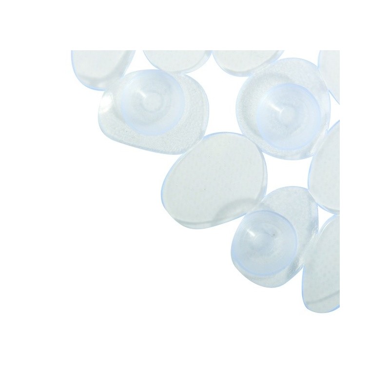 Spirella Tapis Fond De Baignoire PVC GALETS 39x99cm Transparent MSV
